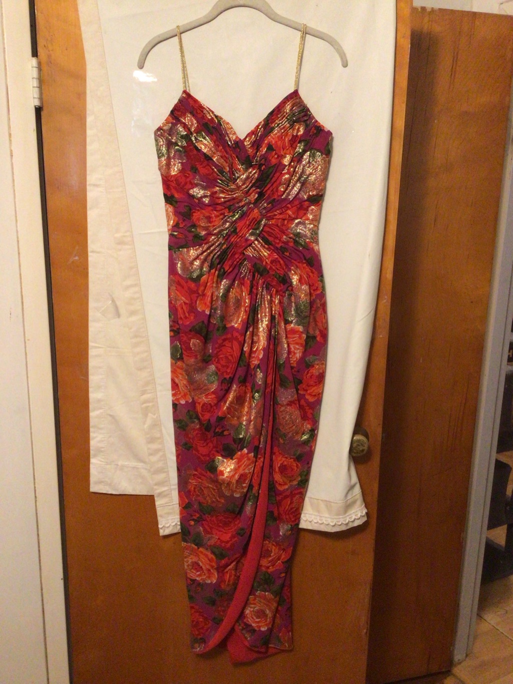 Scaasi Boutique Vintage Classy Body Hugging Party Semiformal Dress Sz 4